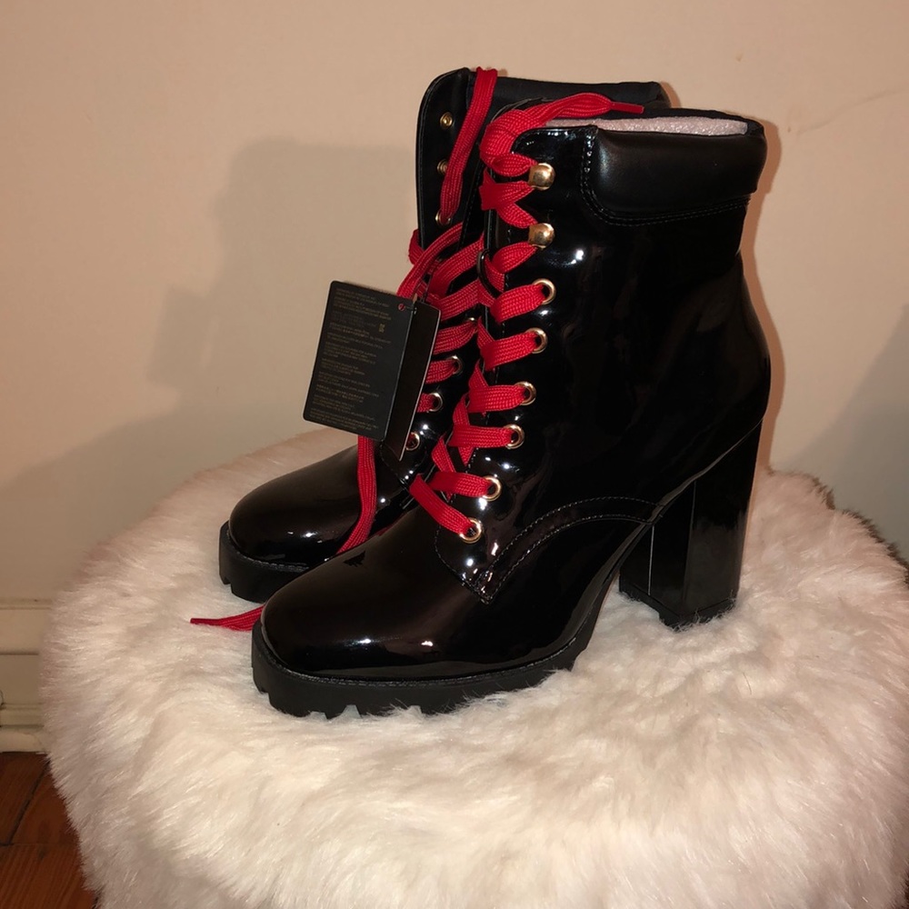 Lace up boots